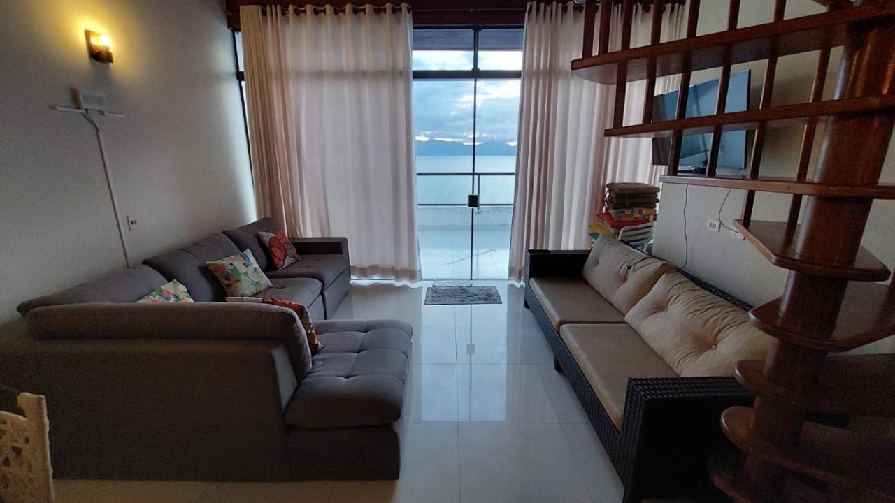 Apartment Linda Cobertura Duplex, Pe Na Areia,vista Linda. Caraguatatuba